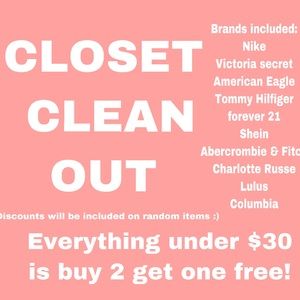 Closet clean out!!:)